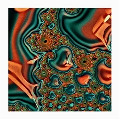 Painted Fractal Medium Glasses Cloth (2-side) by Fractalworld