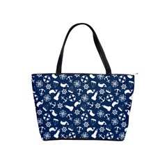 Nautical Navy Shoulder Handbags