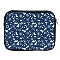 Nautical Navy Apple Ipad 2/3/4 Zipper Cases