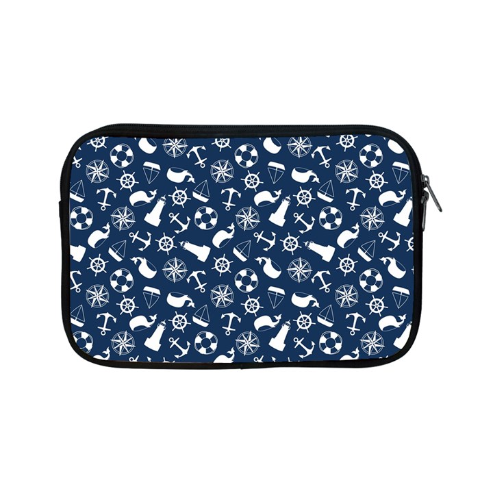 Nautical Navy Apple iPad Mini Zipper Cases