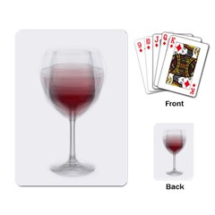 Wine Glass Steve Socha Playing Card by WineGlassOverlay