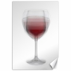 Wine Glass Steve Socha Canvas 24  X 36  by WineGlassOverlay