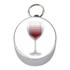 Wine Glass Steve Socha Mini Silver Compasses by WineGlassOverlay