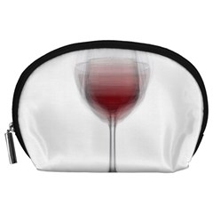 Wine Glass Steve Socha Accessory Pouches (large)  by WineGlassOverlay