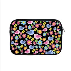 Spring pattern - black Apple MacBook Pro 15  Zipper Case