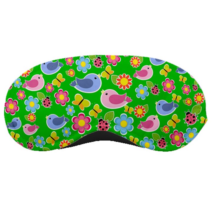 Spring pattern - green Sleeping Masks