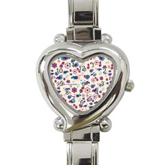 Vintage Spring Heart Italian Charm Watch by Valentinaart