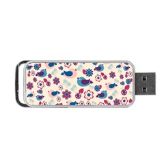 Vintage Spring Portable Usb Flash (two Sides) by Valentinaart