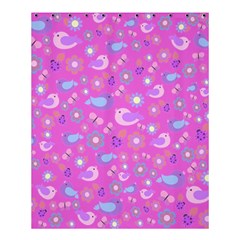 Spring Pattern - Pink Shower Curtain 60  X 72  (medium)  by Valentinaart