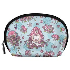 Space Roses Accessory Pouches (large) 