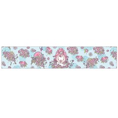 Space Roses Flano Scarf (large)