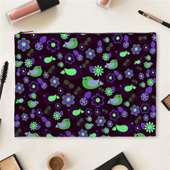 Spring Night Cosmetic Bag (xl) by Valentinaart