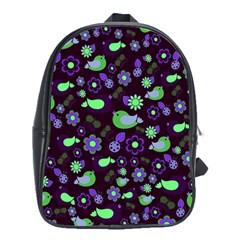 Spring Night School Bags (xl)  by Valentinaart