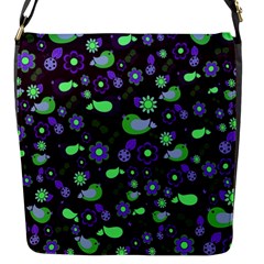 Spring Night Flap Messenger Bag (s) by Valentinaart