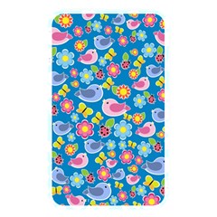 Spring Pattern - Blue Memory Card Reader by Valentinaart