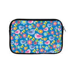 Spring Pattern - Blue Apple Macbook Pro 13  Zipper Case by Valentinaart