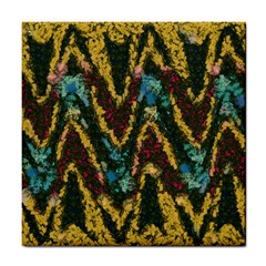 Painted Waves                                                         			tile Coaster by LalyLauraFLM