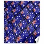 Australian Flag Urban Grunge Pattern Canvas 8  x 10  8.15 x9.66  Canvas - 1