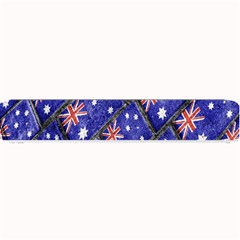 Australian Flag Urban Grunge Pattern Small Bar Mats by dflcprints