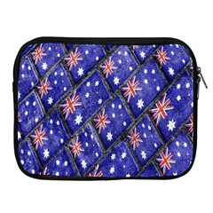 Australian Flag Urban Grunge Pattern Apple Ipad 2/3/4 Zipper Cases by dflcprints