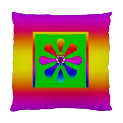 Flower Mosaic Standard Cushion Case (two Sides)