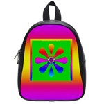 Flower Mosaic School Bags (Small)  Front