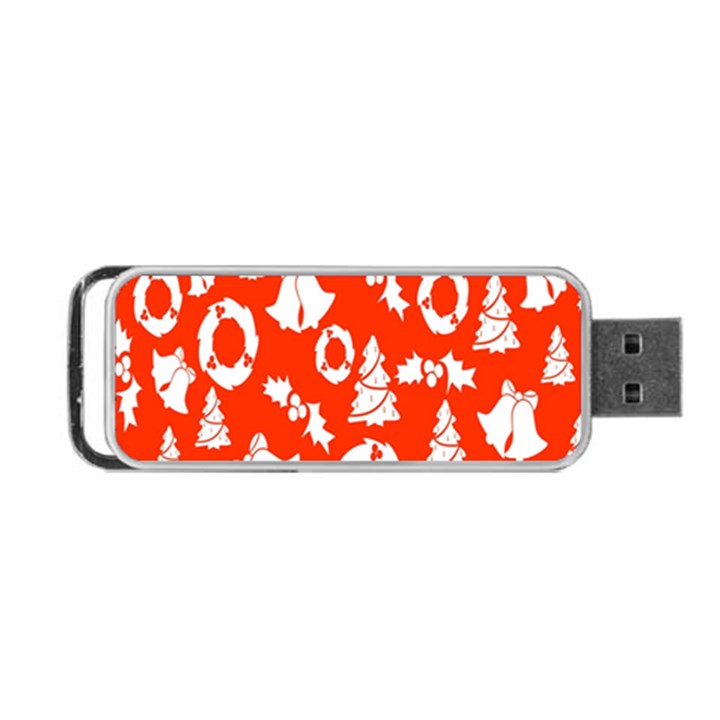 Backdrop Background Card Christmas Portable USB Flash (One Side)