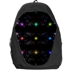 Abstract Sphere Box Space Hyper Backpack Bag by Nexatart