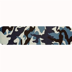 Blue Water Camouflage Large Bar Mats by Nexatart