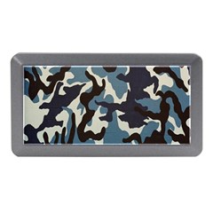 Blue Water Camouflage Memory Card Reader (mini) by Nexatart