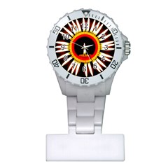 Candle Ring Flower Blossom Bloom Plastic Nurses Watch by Nexatart