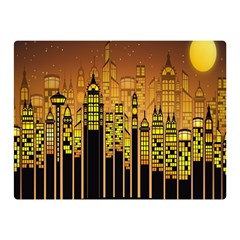 Buildings Skyscrapers City Double Sided Flano Blanket (mini)  by Nexatart