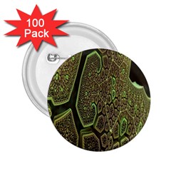 Fractal Complexity 3d Dimensional 2 25  Buttons (100 Pack)  by Nexatart