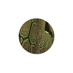 Fractal Complexity 3d Dimensional Golf Ball Marker by Nexatart