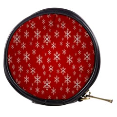 Christmas Snow Flake Pattern Mini Makeup Bags