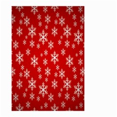 Christmas Snow Flake Pattern Small Garden Flag (Two Sides)