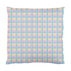 Grid Squares Texture Pattern Standard Cushion Case (One Side)