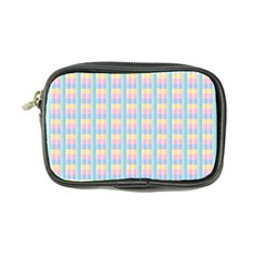 Grid Squares Texture Pattern Coin Purse