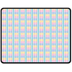 Grid Squares Texture Pattern Fleece Blanket (medium)  by Nexatart