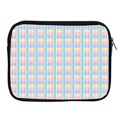 Grid Squares Texture Pattern Apple iPad 2/3/4 Zipper Cases