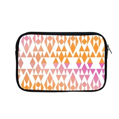 Geometric Abstract Orange Purple Pattern Apple Macbook Pro 13  Zipper Case by Nexatart