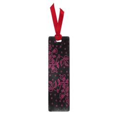 Pink Floral Pattern Background Wallpaper Small Book Marks by Nexatart