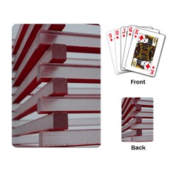 Red Sunglasses Art Abstract Playing Card by Nexatart