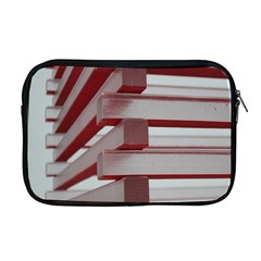 Red Sunglasses Art Abstract Apple Macbook Pro 17  Zipper Case by Nexatart