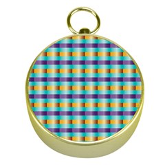 Pattern Grid Squares Texture Gold Compasses by Nexatart