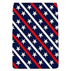 Patriotic Red White Blue Stars Flap Covers (s)  by Nexatart