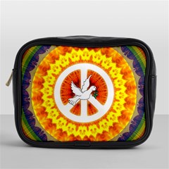 Peace Art Artwork Love Dove Mini Toiletries Bags by Nexatart