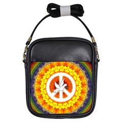 Peace Art Artwork Love Dove Girls Sling Bags by Nexatart