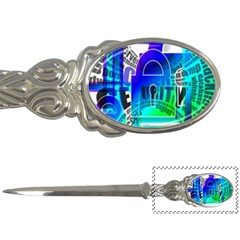 Security Castle Sure Padlock Letter Openers by Nexatart