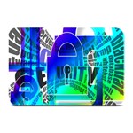 Security Castle Sure Padlock Plate Mats 18 x12  Plate Mat